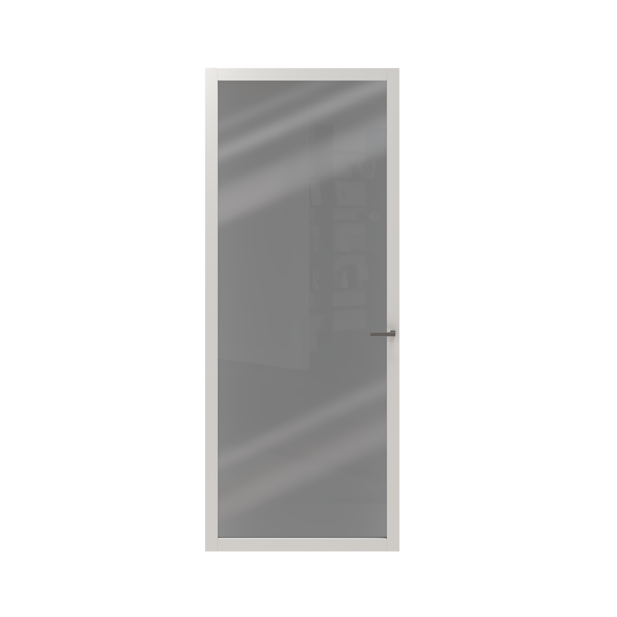 CanDo Binnendeur Elegant Original 2E01 - Zuiver wit - Gegrond - Opdek - Rechts - 83x211,5cm