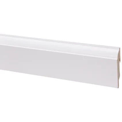 CanDo hoge plint Style - Wit - 240cm - 19x79mm