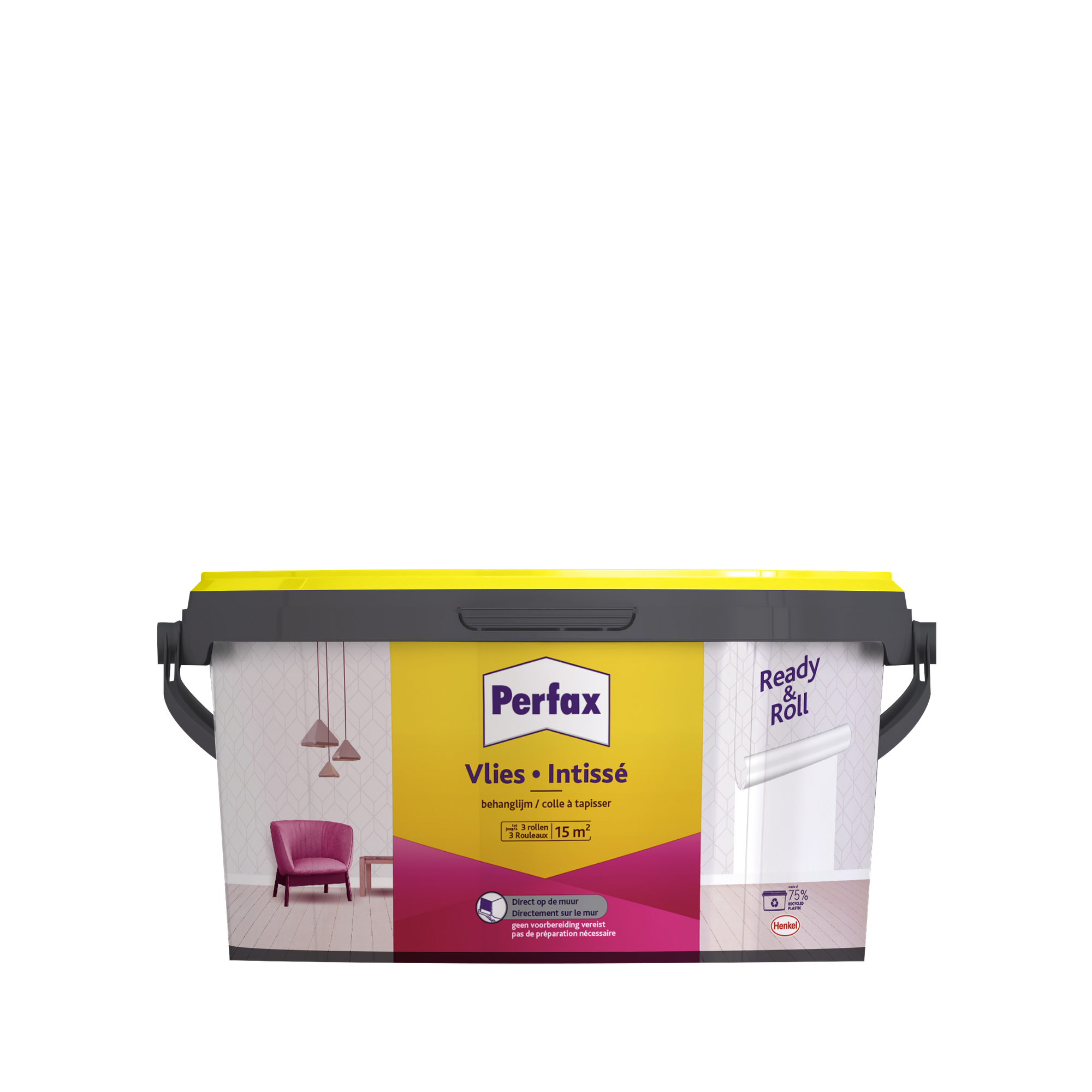 Perfax Ready & Roll vlies behanglijm 2,25kg