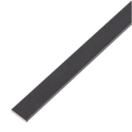 Platte stang aluminium zwart 15x2mm 2m