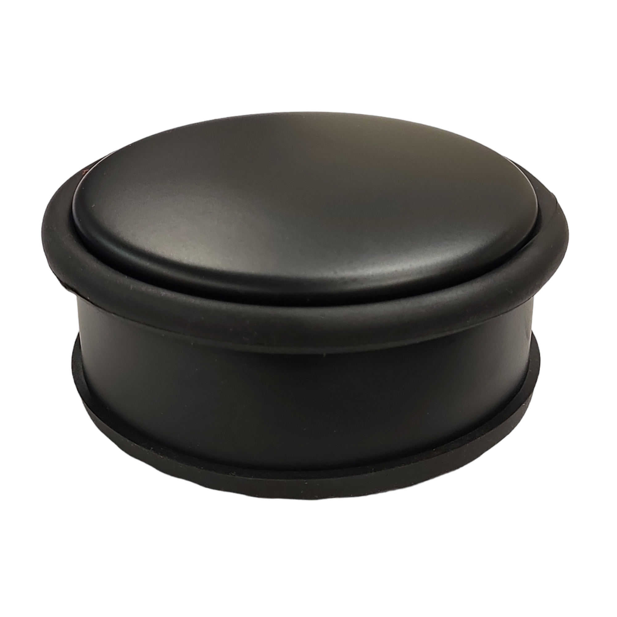 Deurstopper laag 1kg staal zwart