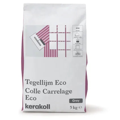 Kerakoll Tegellijm grijs c1te 5 kg