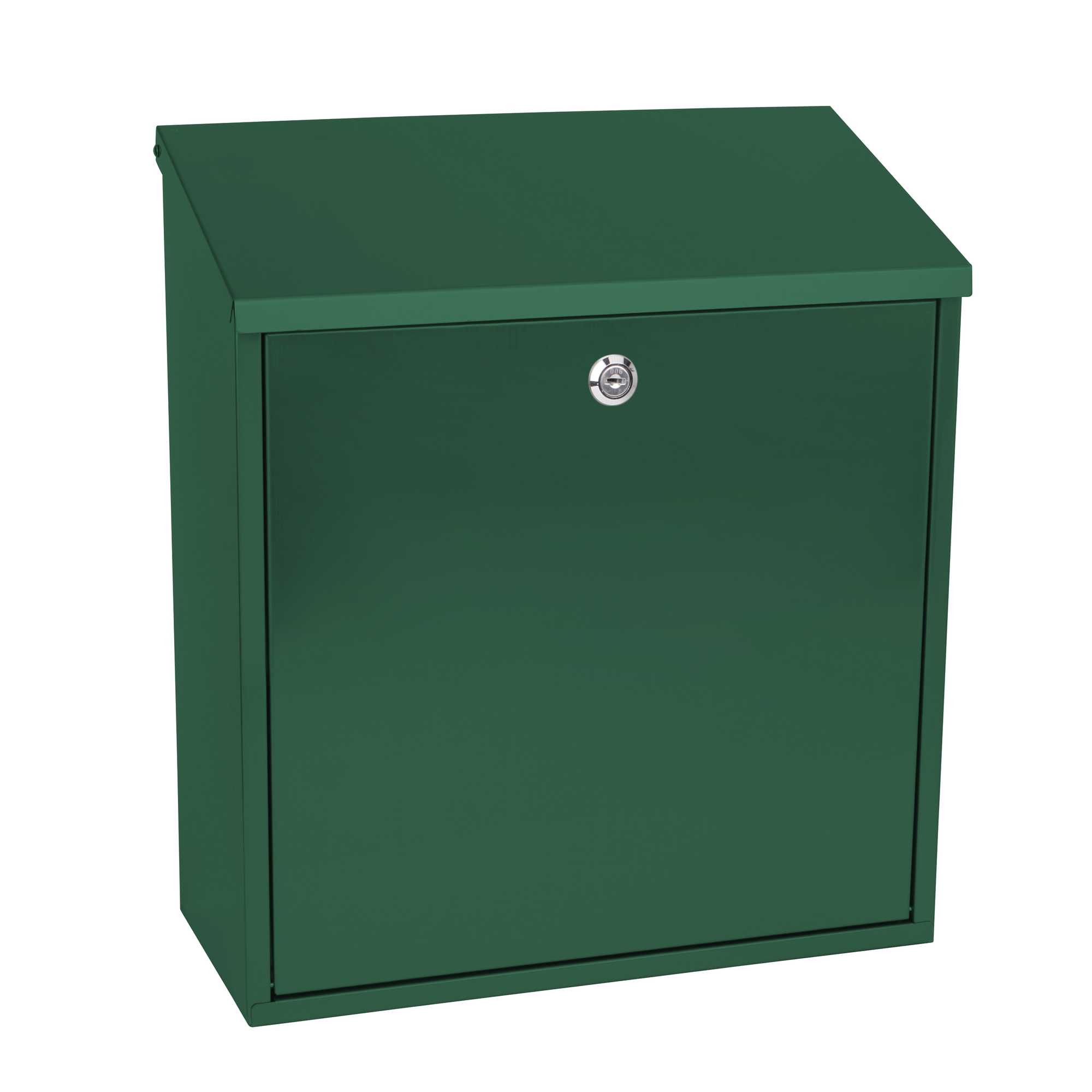 Sencys brievenbus gegalvaniseerd staal groen 41 x36,5x16,5cm