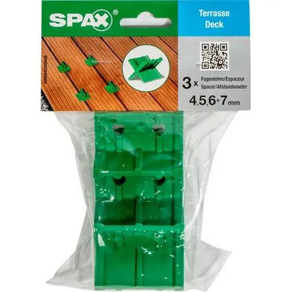 Spax afstandsmeter terras 3st