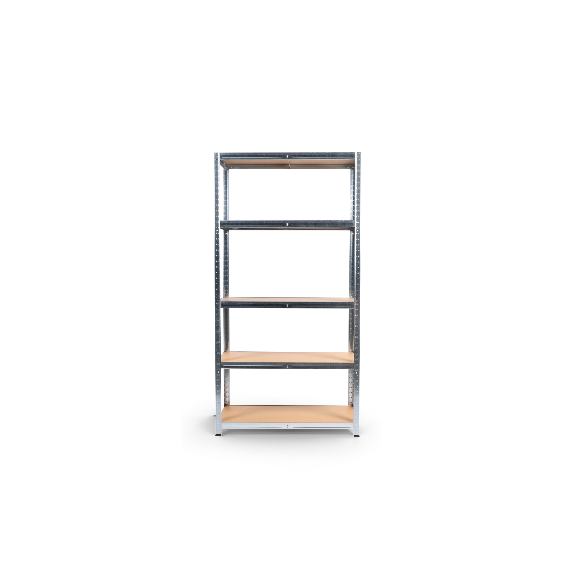 Avasco opbergrek Atlas metalen stellingkast galva met 5 legborden 176x90x40cm