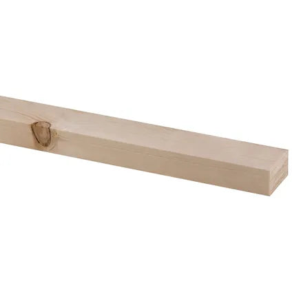 Schaaflat vuren 27x44mm 270cm