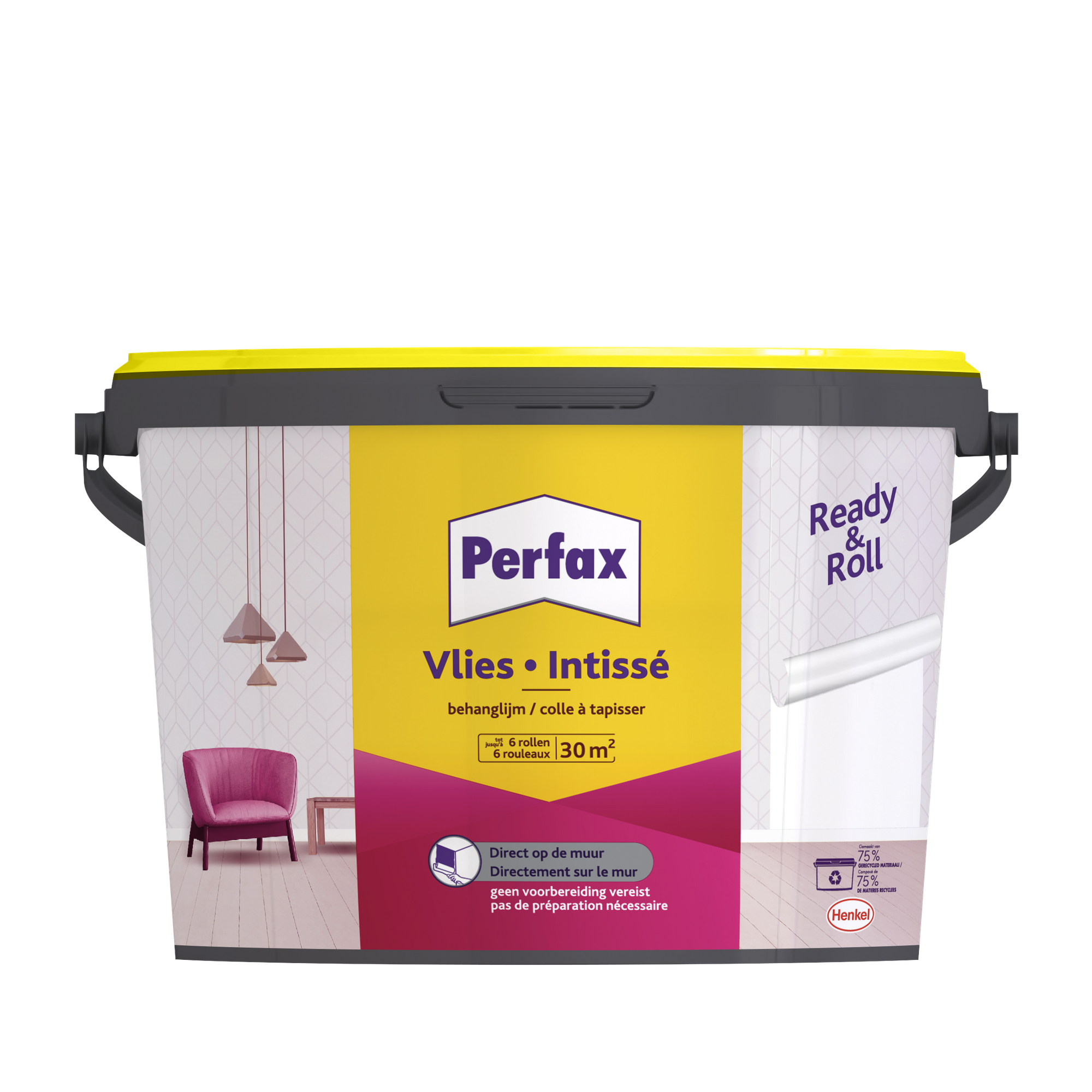 Perfax Ready & Roll vlies behanglijm 4,5kg