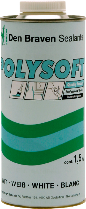 Zwaluw Polysoft Professioneel wit 1,5 kg