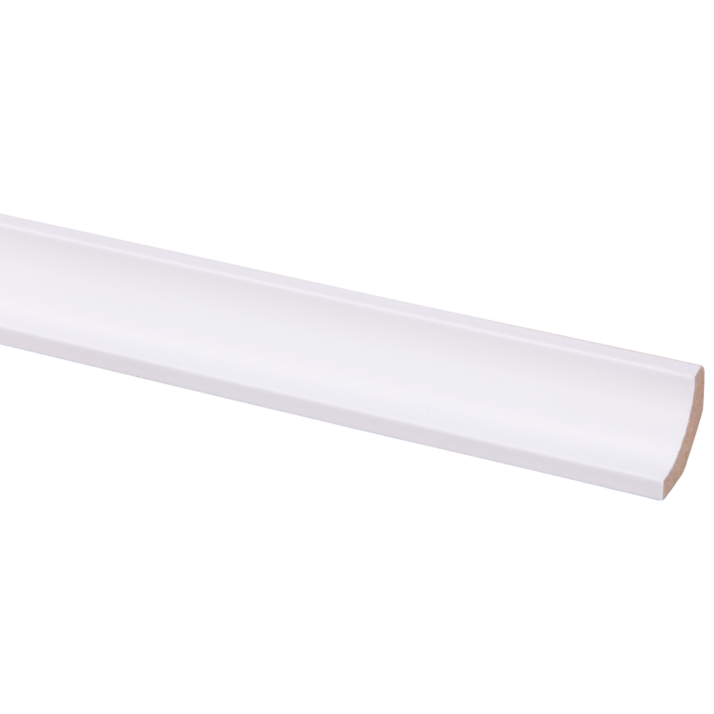 Hollat MDF folie wit 22x22mm 260cm
