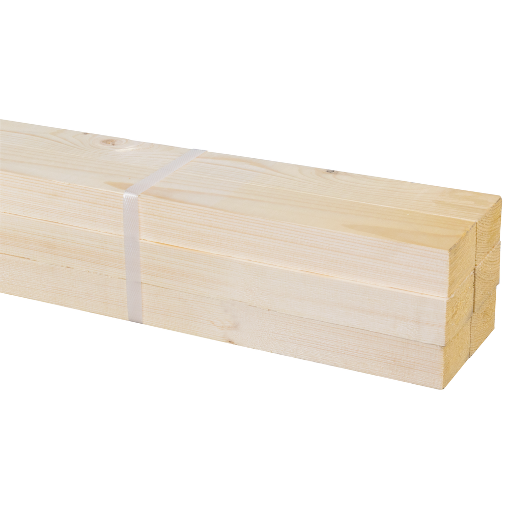 CanDo ruwe lat voordeelpak vurenhout 32x48mm 270cm 6 stuks