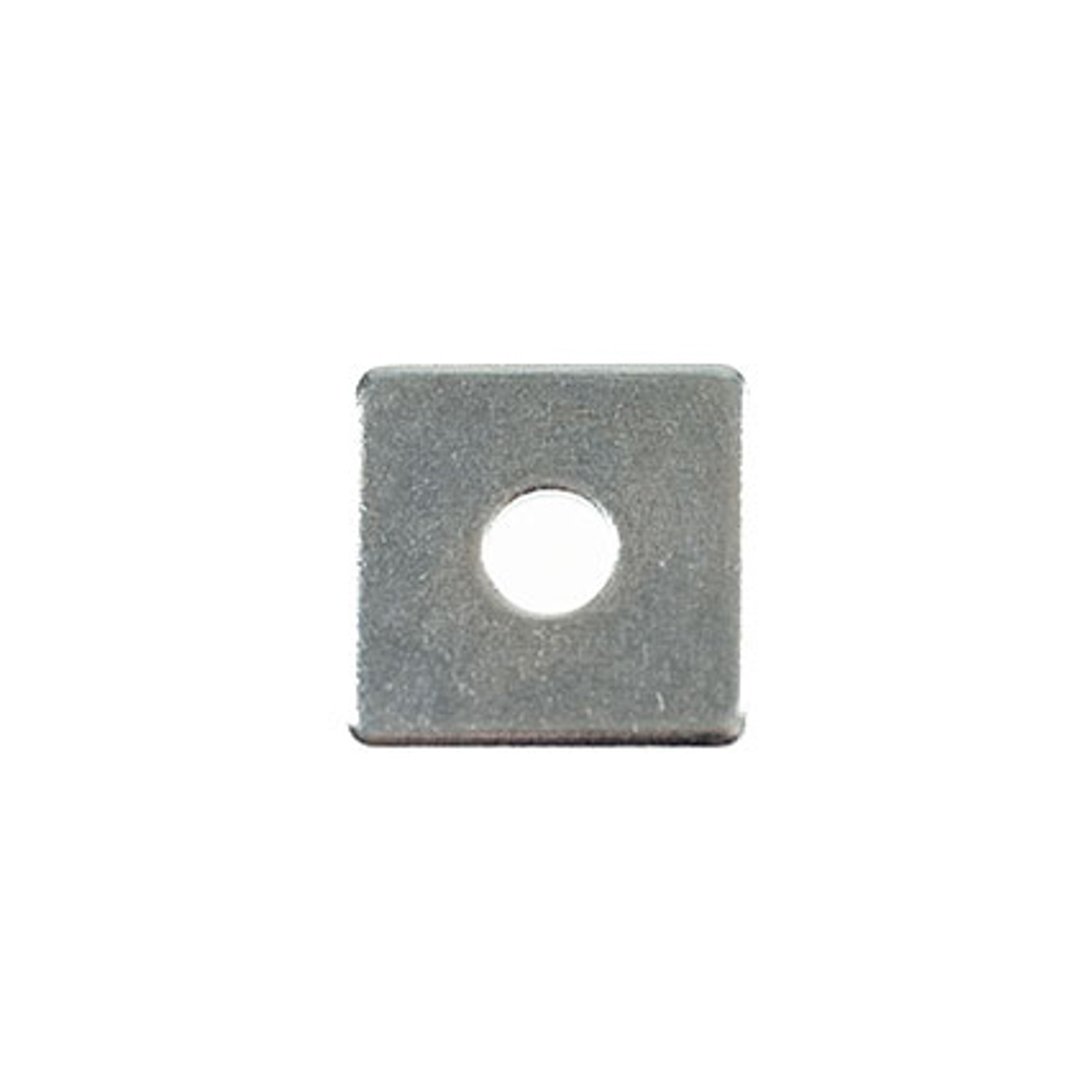 Sluitplaat vierkant m12x40mm 2 stuks