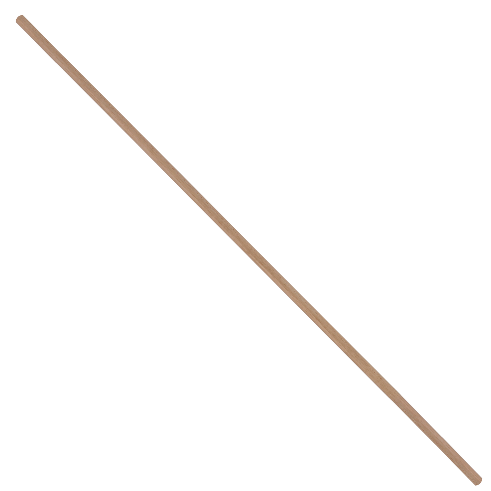 Central Park bezemsteel tauari hout 140cm
