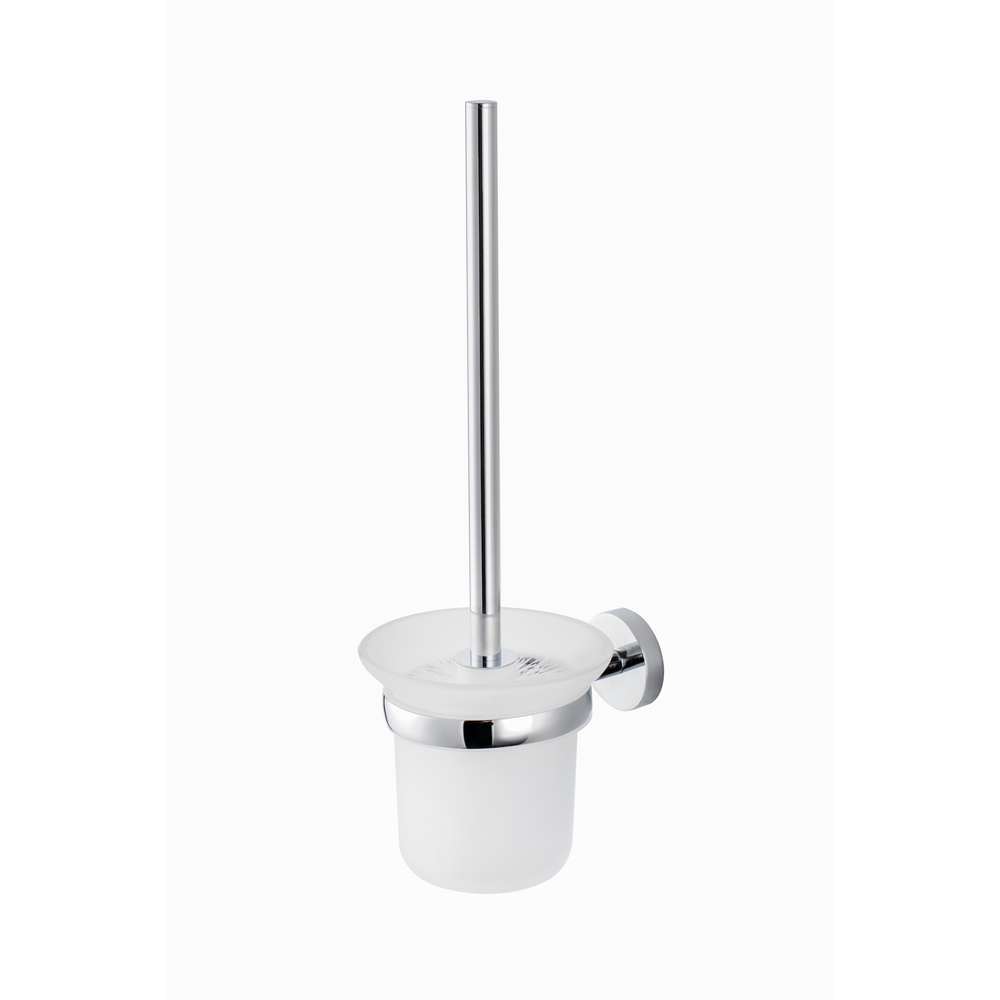 AquaVive toiletborstel met houder chroom