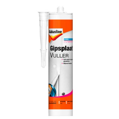 Alabastine gipsplaat vuller wit 310ml