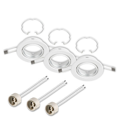 Briloner LED inbouwspot set 86mm wit excl. lampen