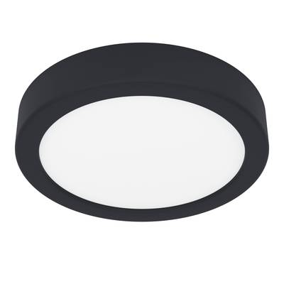 Eglo plafondlamp badkamer Fueva 6 zwart ⌀16cm 7,5W