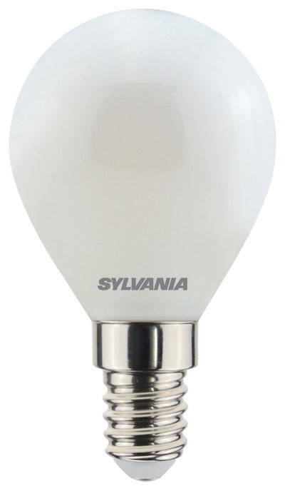 Sylvania LED lamp kogel E14 4,5W extra warm wit