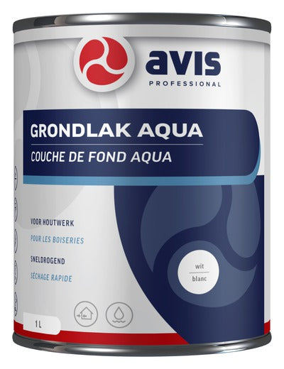 Avis Grondlak Aqua Wit 1L
