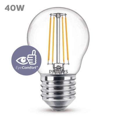 Philips ledlamp P45 E27 4,3W