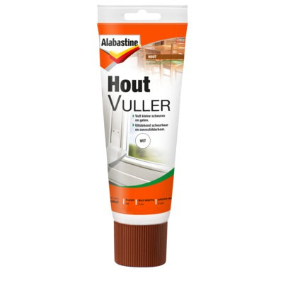 Alabastine houtvuller wit 330gr