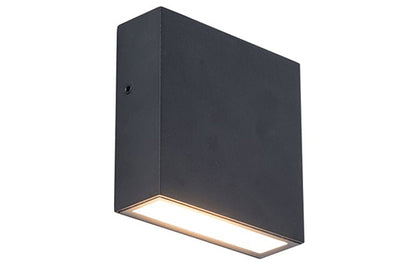 Lutec wandverlichting LED Gemini XF zwart 9,2W