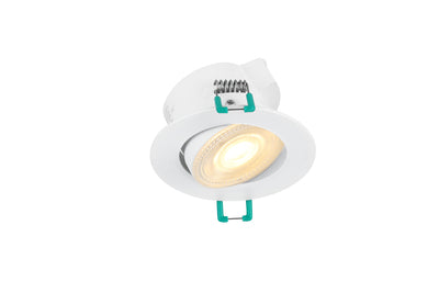 Sylvania inbouwspot 87mm IP44 wit