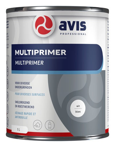 Avis Multiprimer Wit - 1 Ltr
