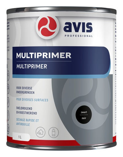 Avis Multiprimer Zwart - 1 Ltr