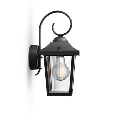 Philips wandlantaarn Buzzard zwart E27