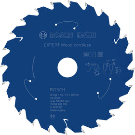Bosch PRO EXPERT Hout Cirkelzaagblad 136 x 1,6/1 x 20mm T24