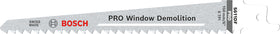 Bosch PRO Window Demolition S611DF zaagblad, 1,25 x 19 x 150 mm, 5-delig