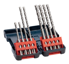 Bosch 8-delige set hamerboor SDS-Plus-3, Tough Box