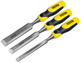 Stanley steekbeitelset Dynagrip 3 delig