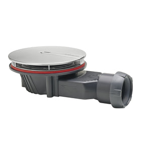 Wirquin platte doucheafvoer Slim+ Ø40mm metaal
