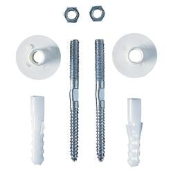 Wirquin bevestigingen wastafel 120mm