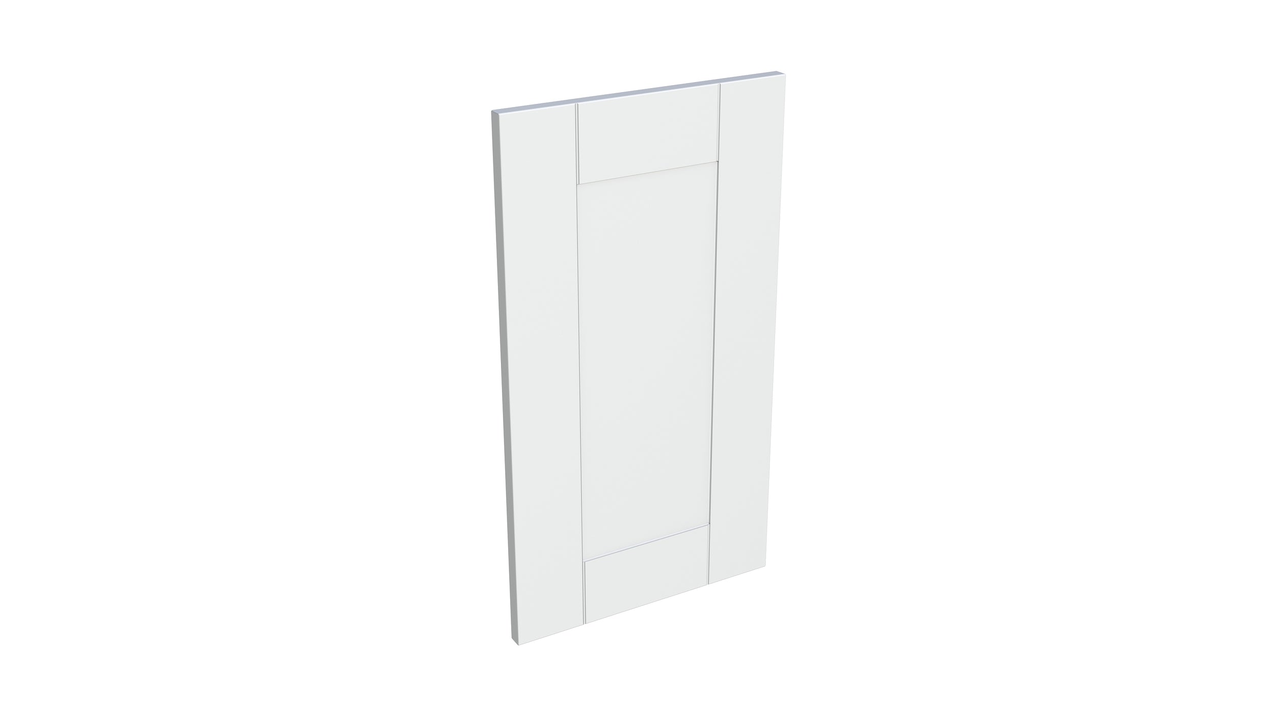 Deur keukenkast Modulo Nyl opaalwit 40x72cm