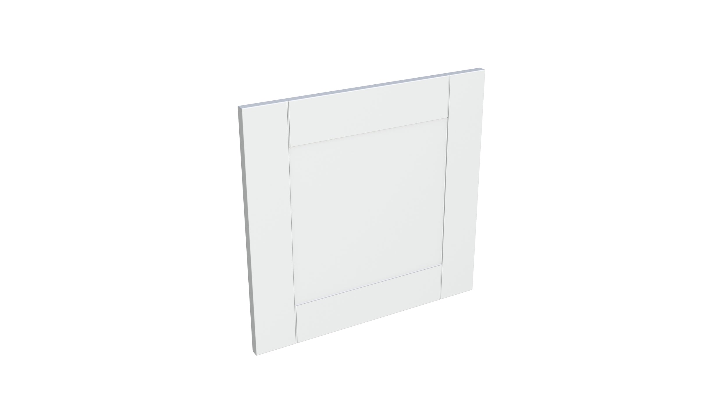 Deur keukenkast Modulo Nyl opaalwit 60x57,6cm