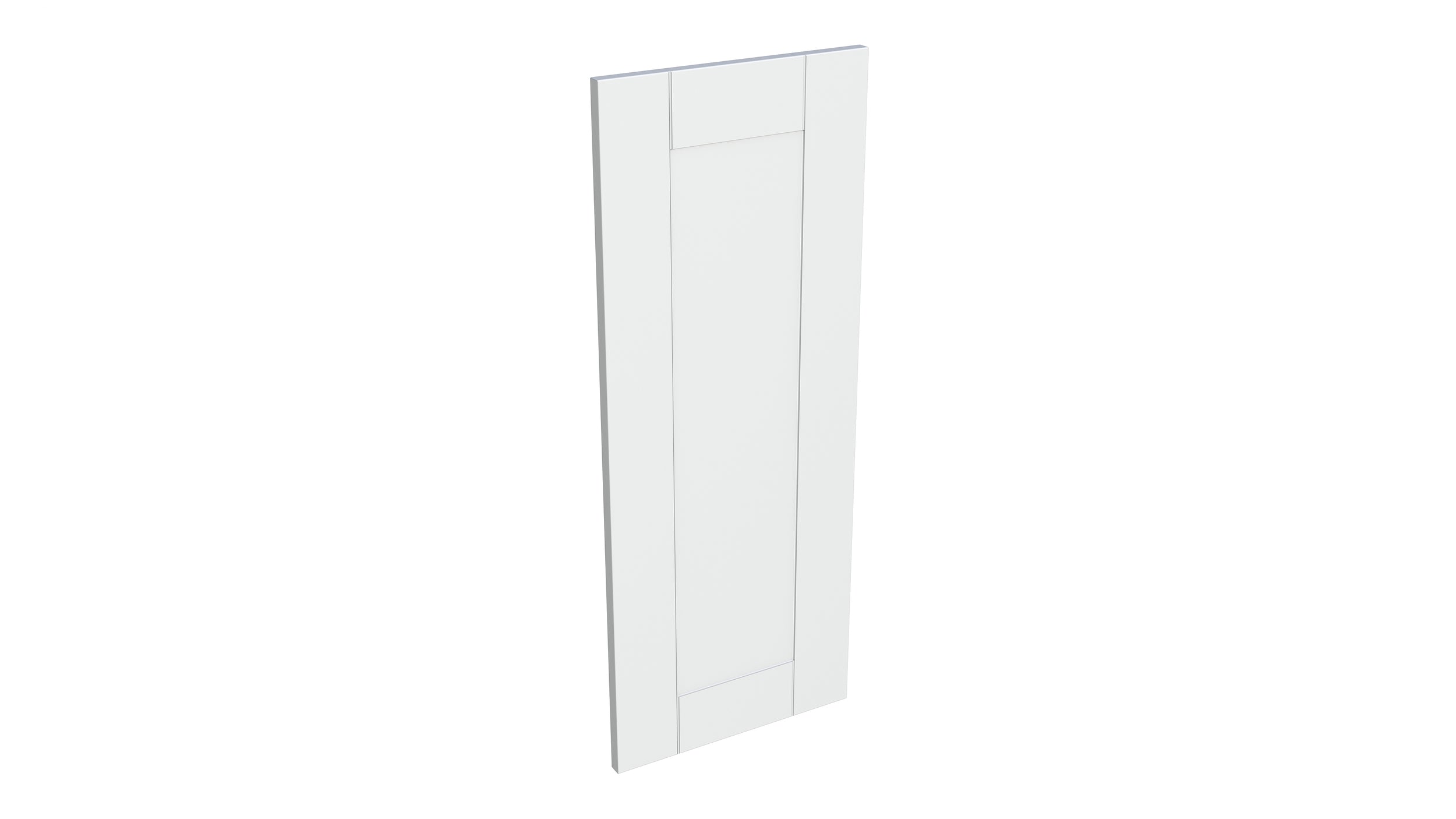 Deur keukenkast Modulo Nyl opaalwit 40x100,8cm