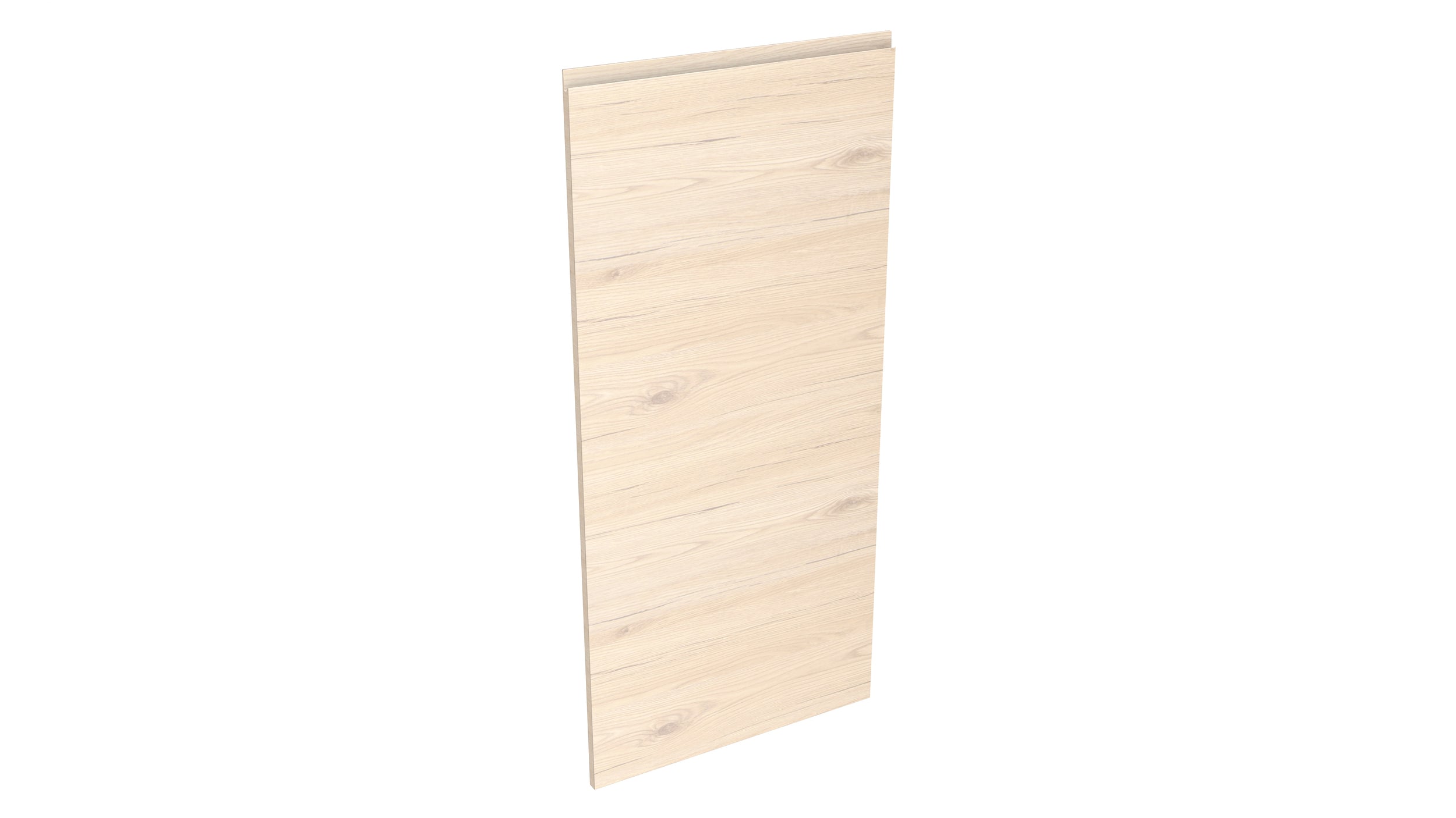 Deur keukenkast Modulo Emy hout 60x129,6cm