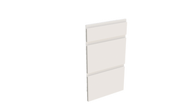 Geheel van 1 lade + 2 korflades keukenkast Modulo Emy Muisgrijs 40 * 72 cm