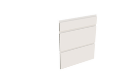 Geheel van 1 lade + 2 korflades keukenkast Modulo Emy Muisgrijs 60 * 72 cm