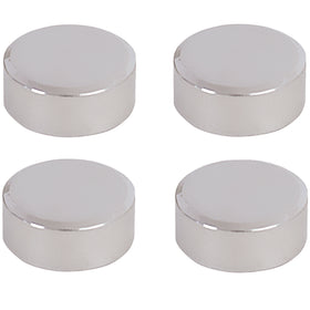 Spiegelklemmen chroom 4 stuks