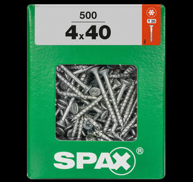Spax universele schroef Torx 4x40mm 500 stk