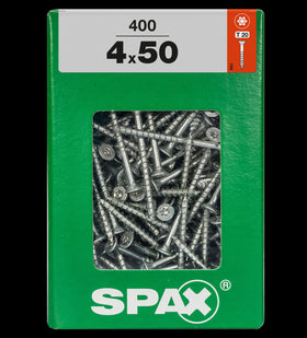 Spax universeel schroef 'T-star' Wirox 4x50mm 400 stuks