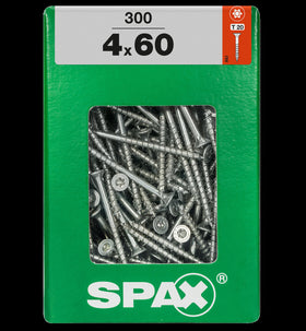 Spax universeel schroef 'T-star' Wirox 4x60mm 300 stuks