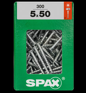 Spax Universele schroef Torx 5x50mm 300 stk