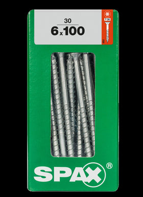 Spax universeel schroef 'T-star' Wirox 6x100mm 30 stuks