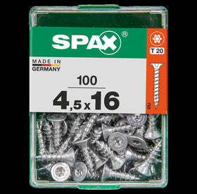 Spax universeel schroef 'T-star' Wirox 4.5x16mm 100 stuks
