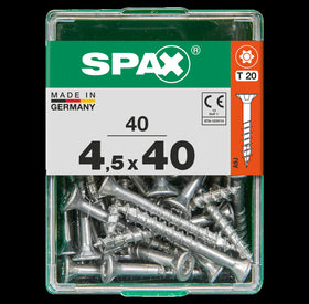 Spax universeel schroef 'T-star' Wirox 4x60mm 30 stuks