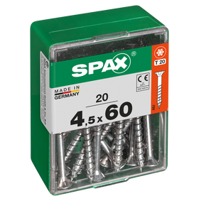 Spax Universele schroef 4,5 x 60 mm 20 st